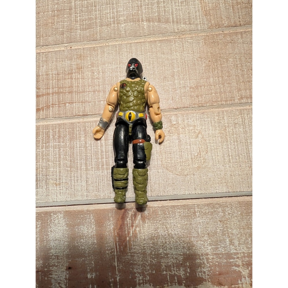 Vintage GI Joe Cobra Croc Master Action Figure 1987 Hasbro RAH 3.75 Inch Loose